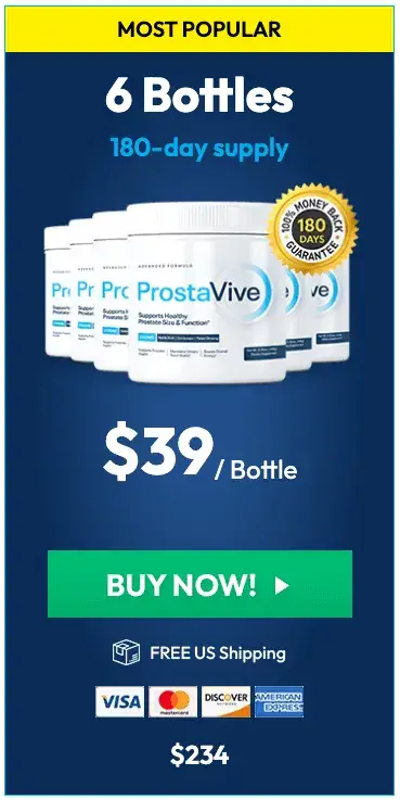 prostavive Tonic 6 bottle